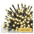 Virtene Zimassvētku CONN 100LED ar barošanas bloku 1.2W WW IP44 10m EMOS D1AW01