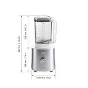 Lieljaudas krūzes blenderis ZWILLING Enfinigy 1600W, balts