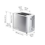Tosteris ZWILLING ENFINIGY 1000W ar maizīšu resti