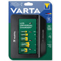 Universāla lādējamā ierīce LCD Universal+ ar displeju, AAA , AA, C, D, 9V, VARTA