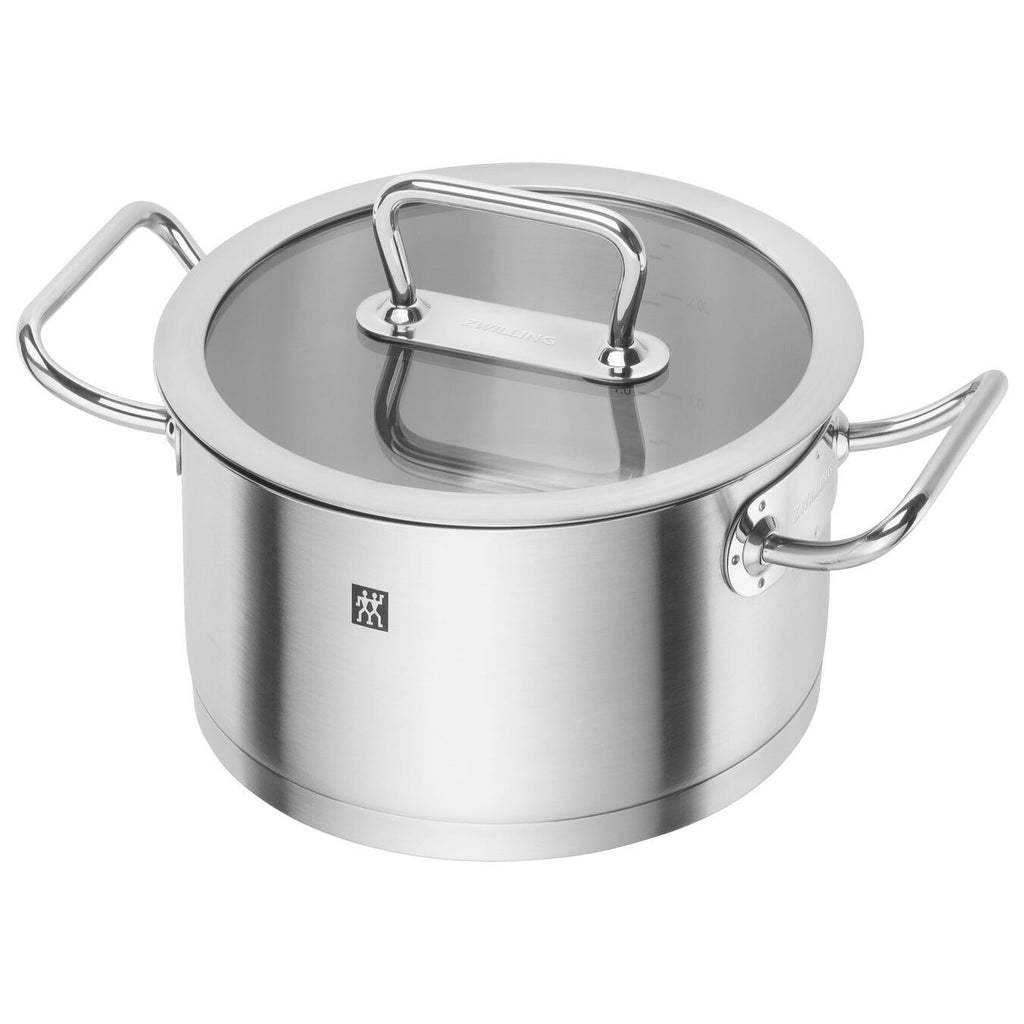 Nerūsējošā tērauda katls indukcijai ZWILLING PRO 20cm, 3.1L