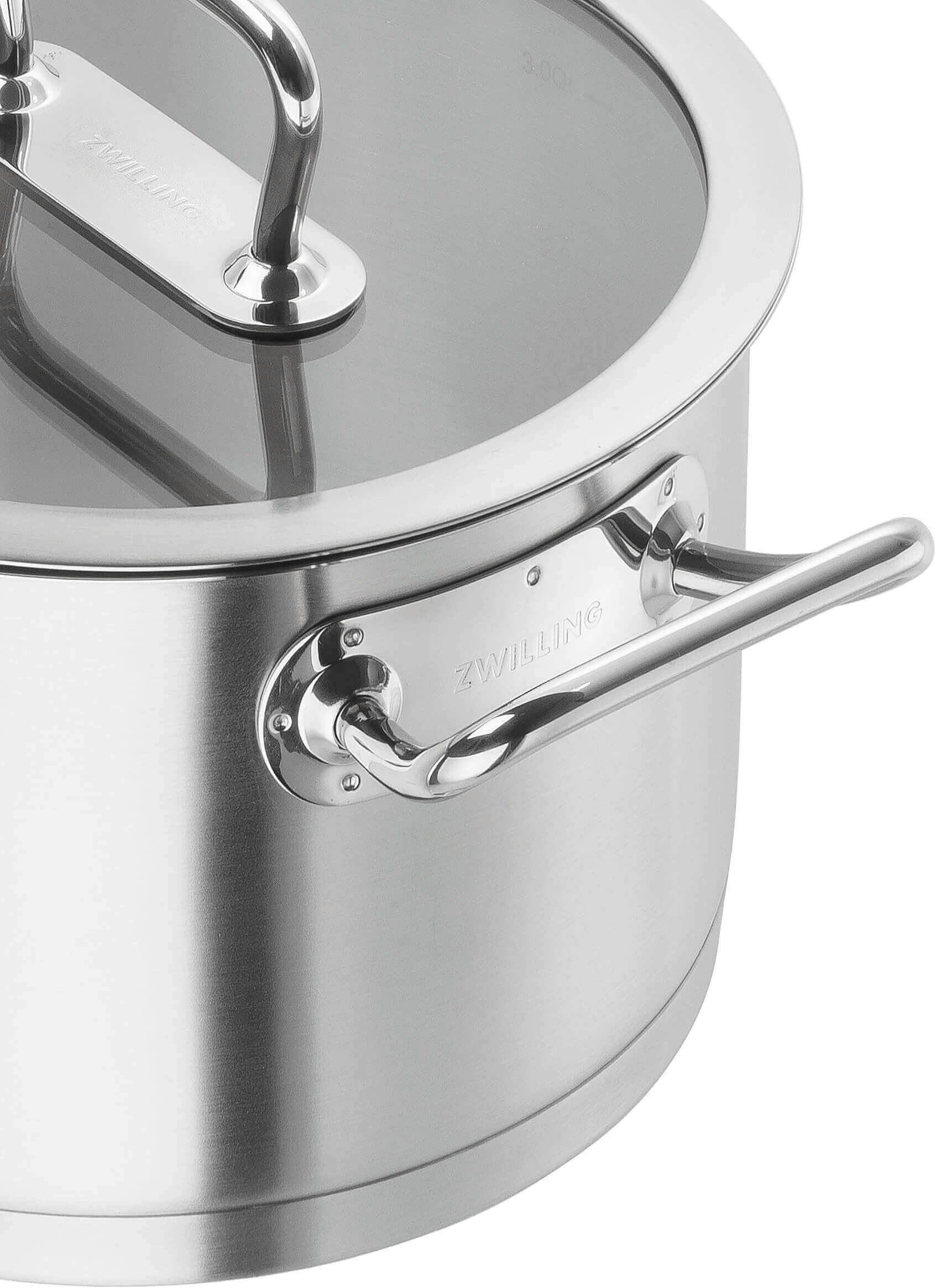 Nerūsējošā tērauda katls indukcijai ZWILLING PRO 20cm, 3.1L