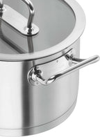 Nerūsējošā tērauda katls ar vāku ZWILLING PRO 24cm, 4.3L