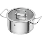 Nerūsējošā tērauda katls ar vāku ZWILLING PRO 24cm, 4.3L