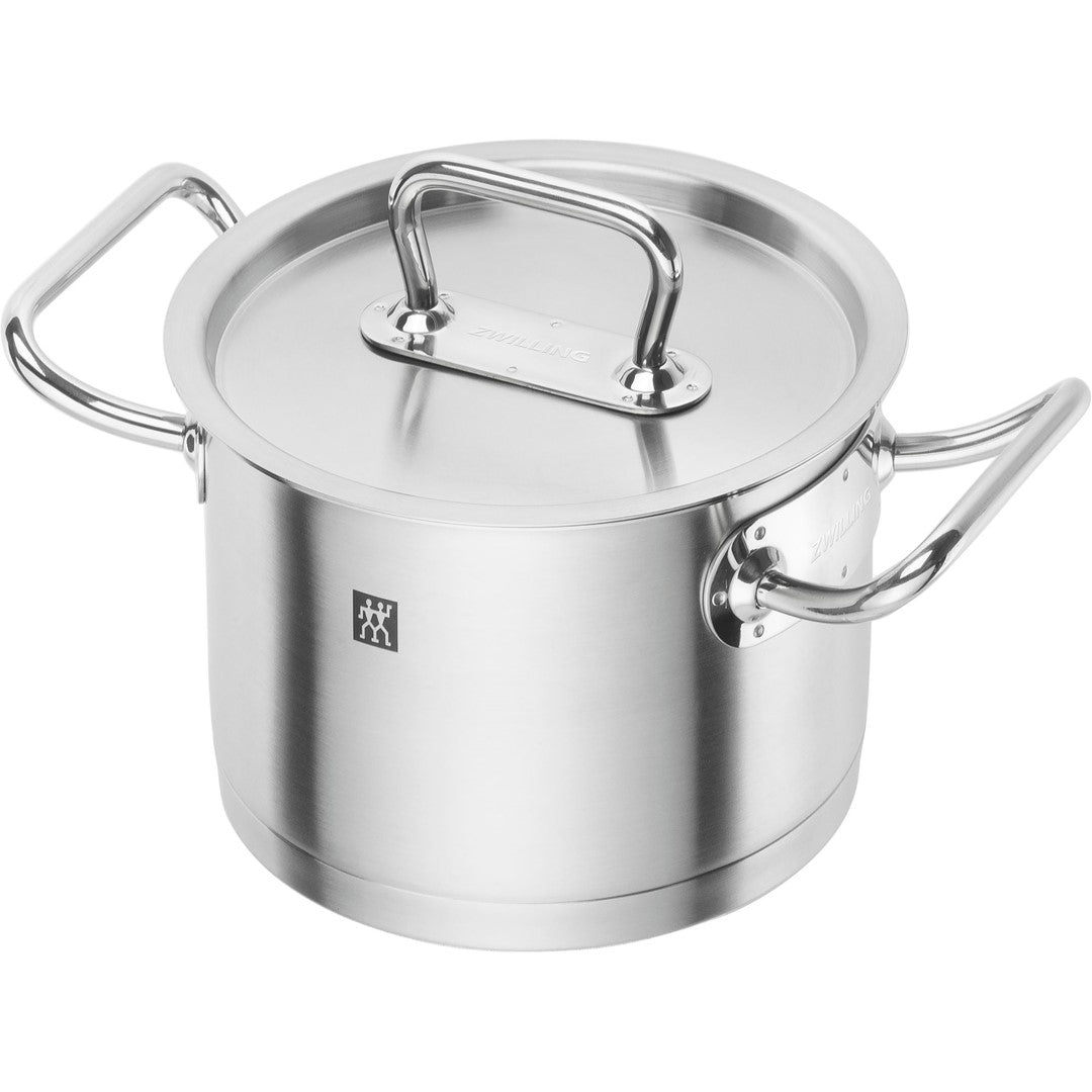 Nerūsējošā tērauda katls ZWILLING PRO S 16cm, 2.0L, ar tērauda vāku