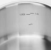 Indukcijas kastrolis ar tērauda vāku ZWILLING PRO S 16cm, 1.5L
