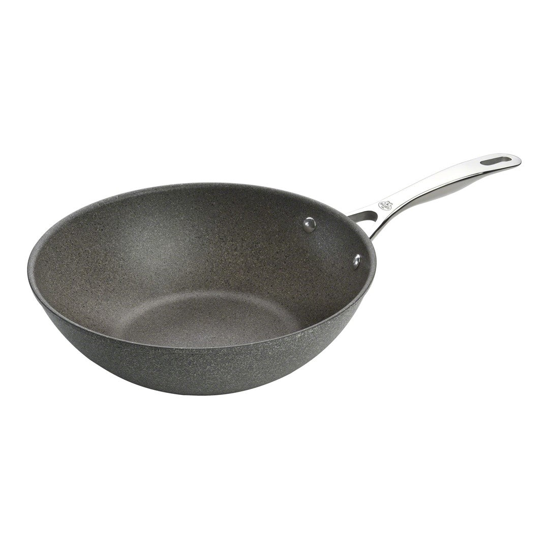 Indukcijas WOK panna Ballarini Salina Granitium 30cm