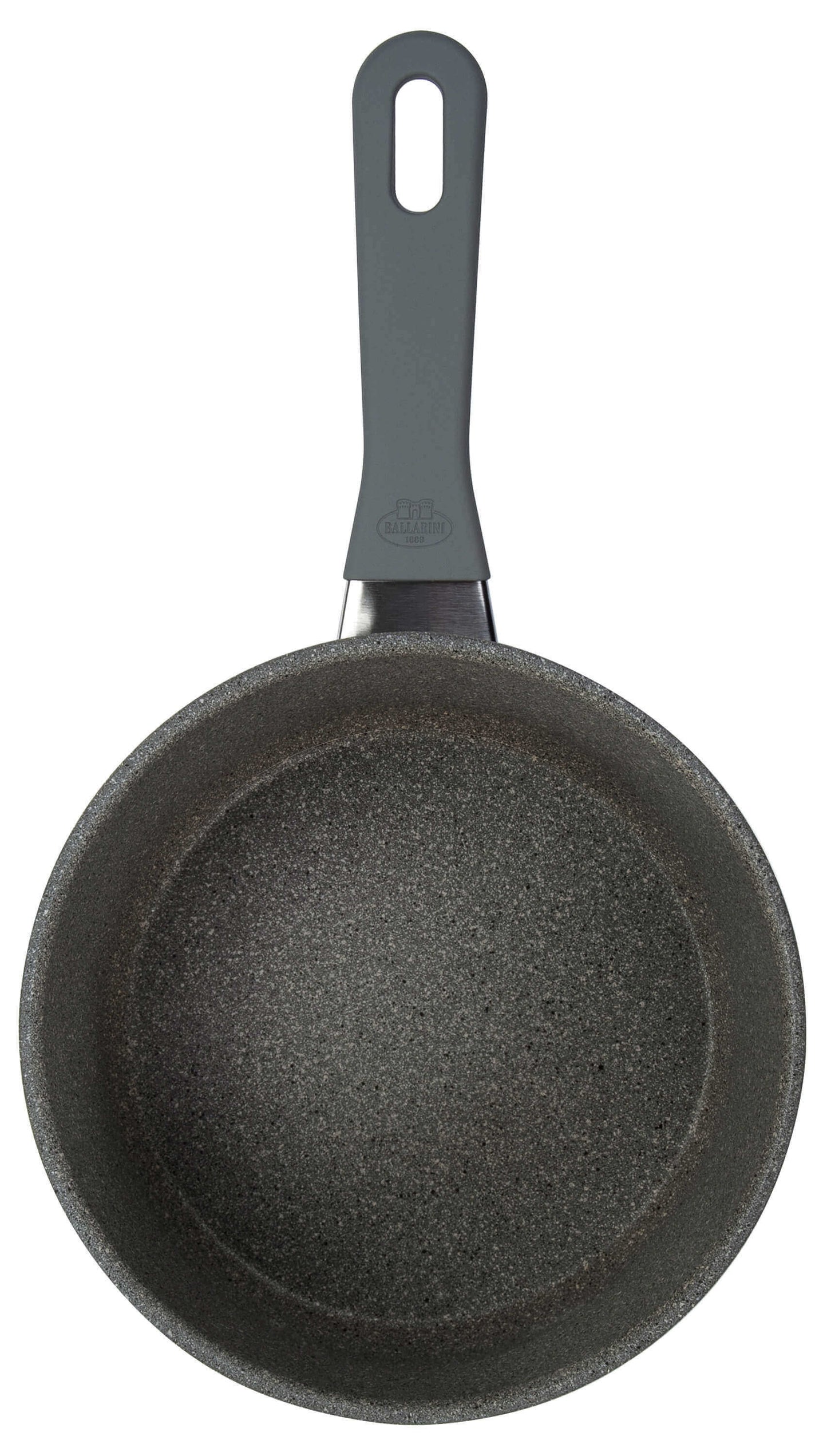 Katls ar garu rokturi Ballarini MURANO Induction Granitium Extreme Ø16cm, 1.4L