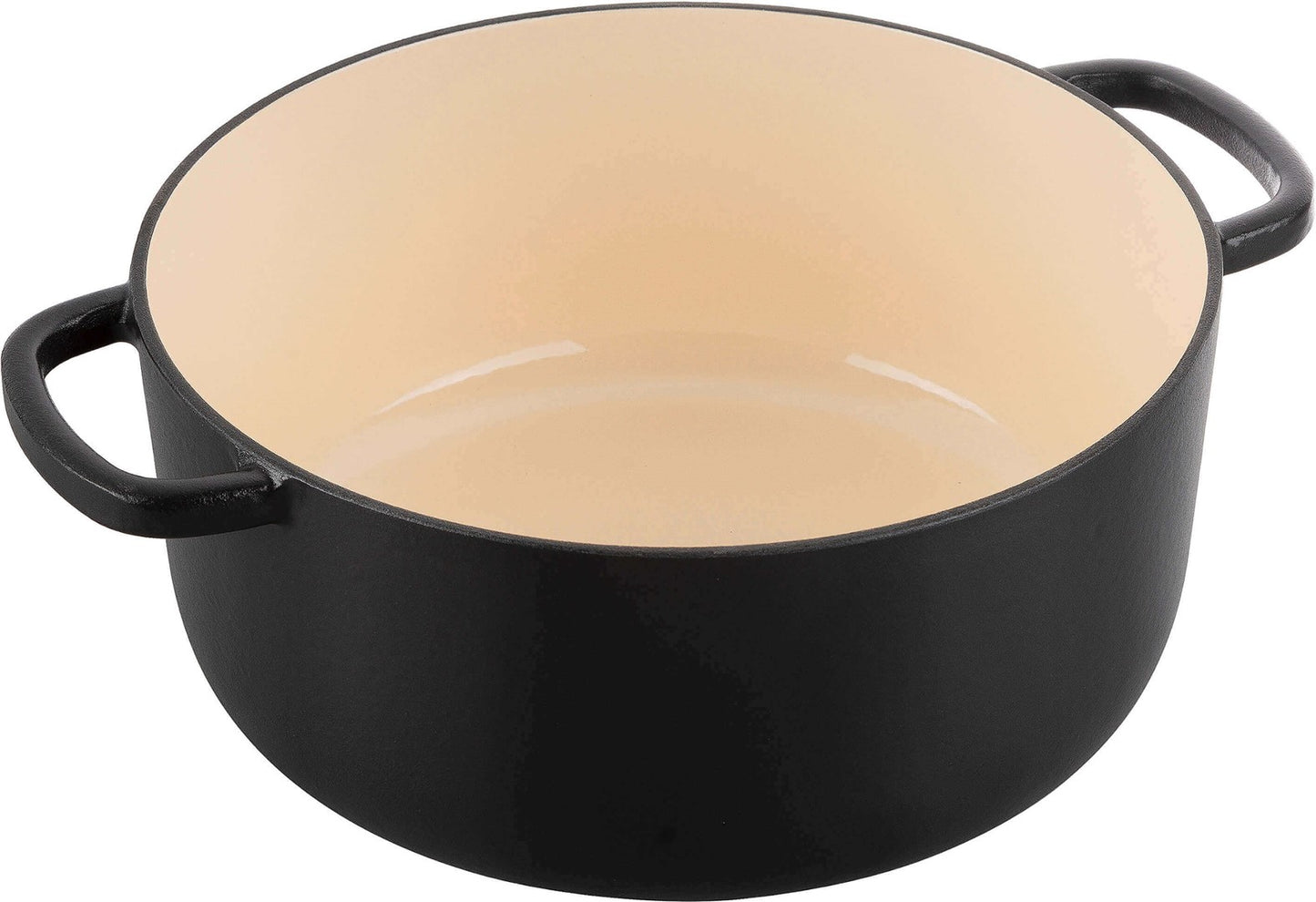 Čuguna sautējamais katls ar vāku Ballarini BELLAMONTE 2.6l melns
