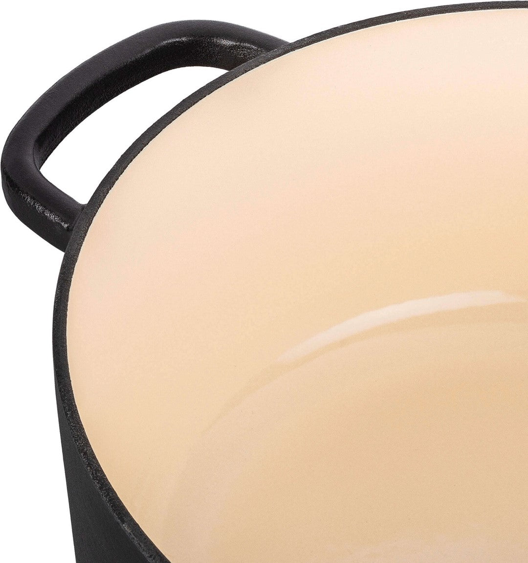 Čuguna sautējamais katls ar vāku Ballarini BELLAMONTE 2.6l melns