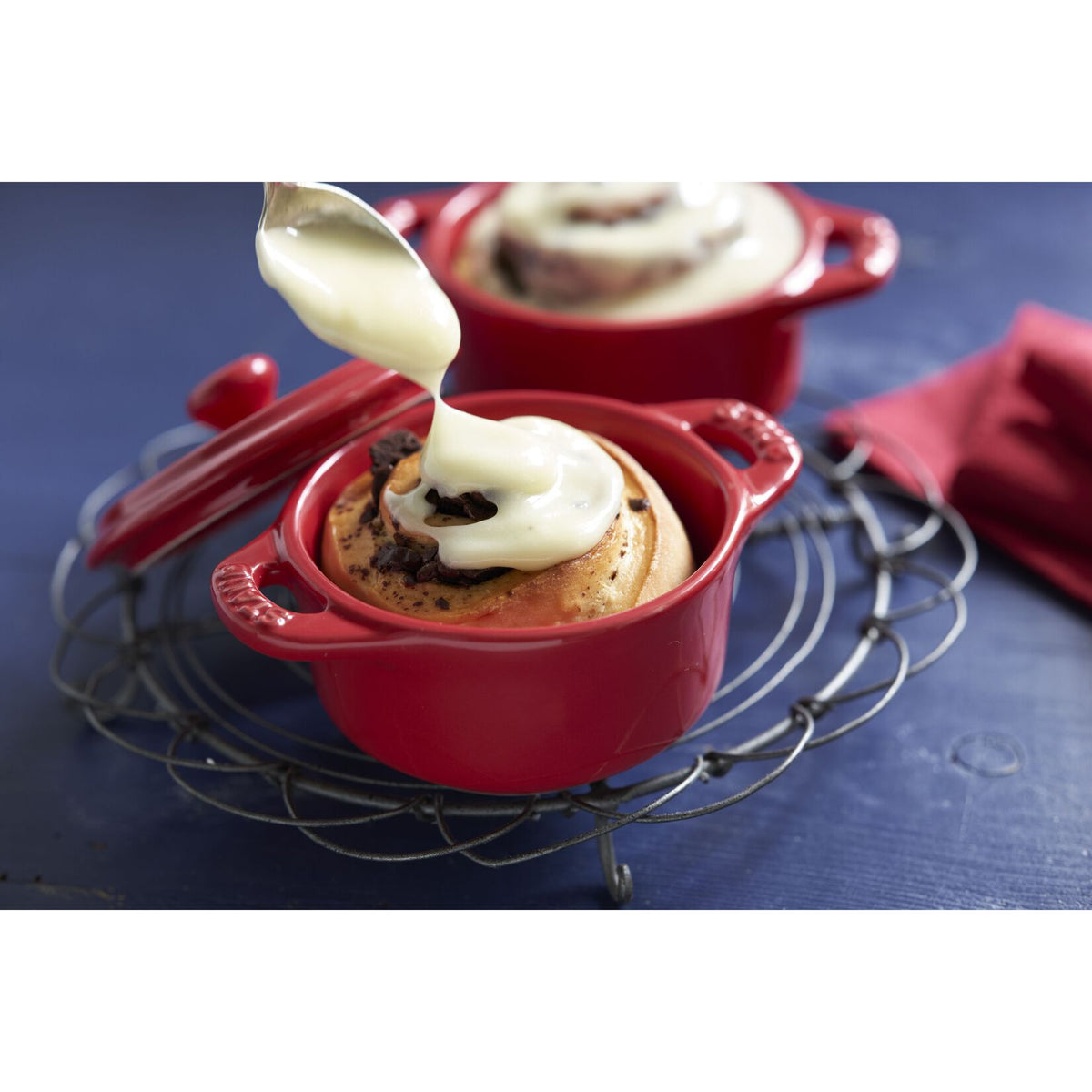 Mini kokotes STAUB Ceramique 4gab. x 10 cm, 0.2L keramika