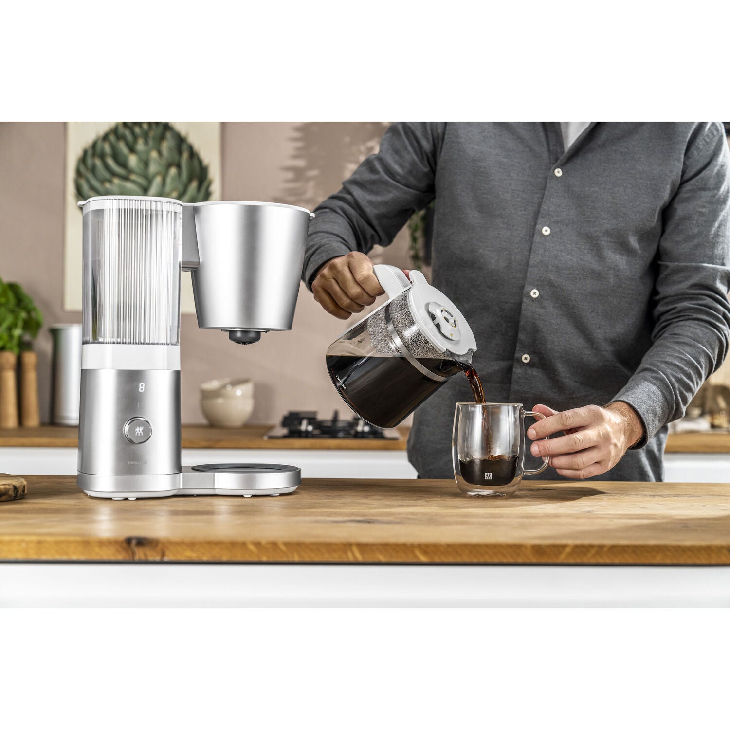 Kafijas aparāts ar filtru ZWILLING ENFINIGY 1.5L 12 tasēm