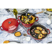 Čuguna katla, dziļās pannas un pannas komplekts Staub Stackable 24cm
