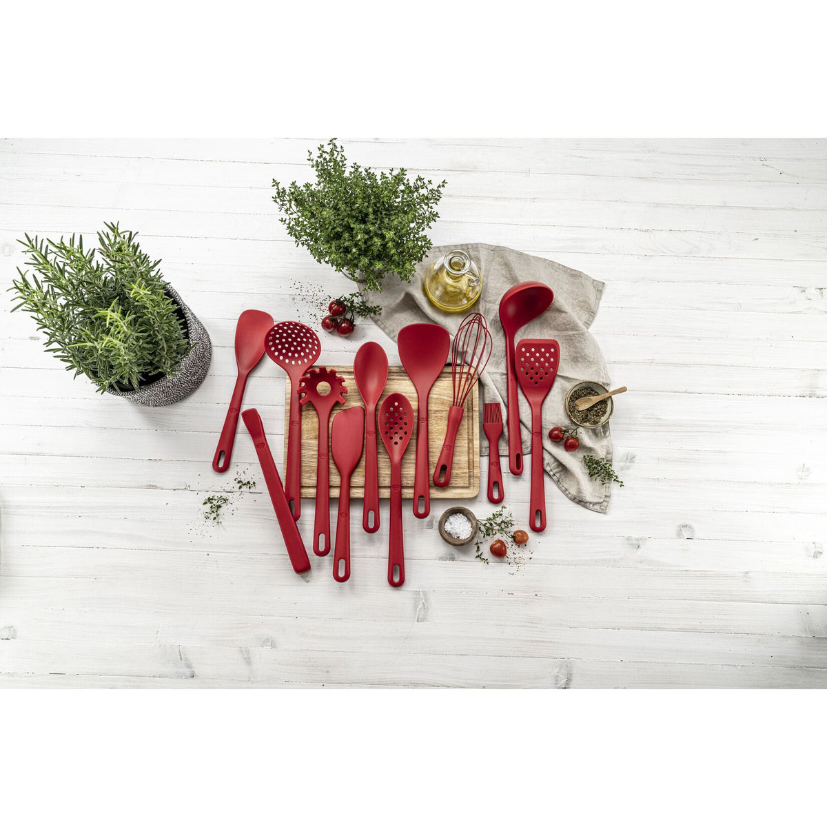 BALLARINI Rosso virtuves piederumi