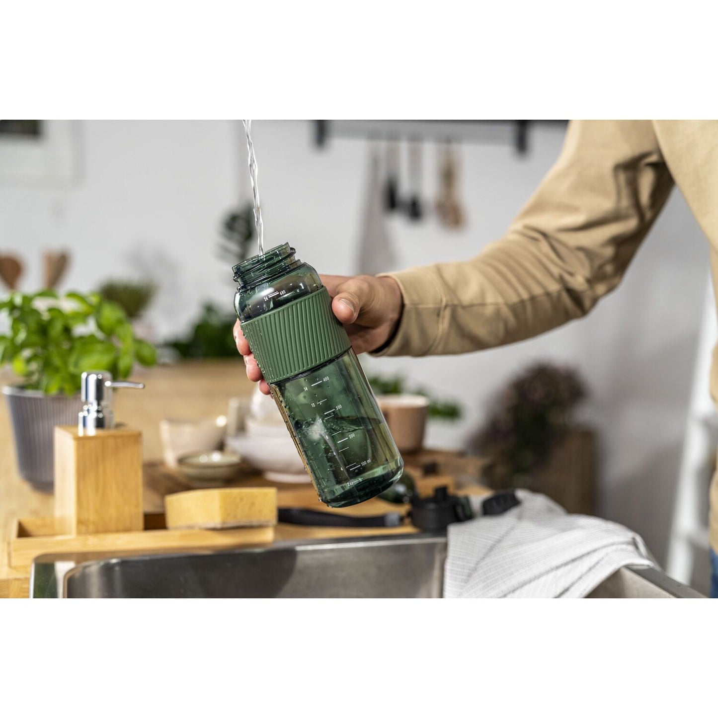 Ūdens pudele Zwilling Bottle 680ml, tritāns, zaļa