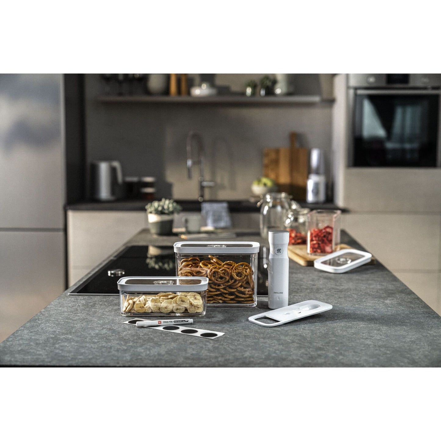 Vakuuma konteiners 21cm ZWILLING FRESH & SAVE Cube Box 2M 1.8L
