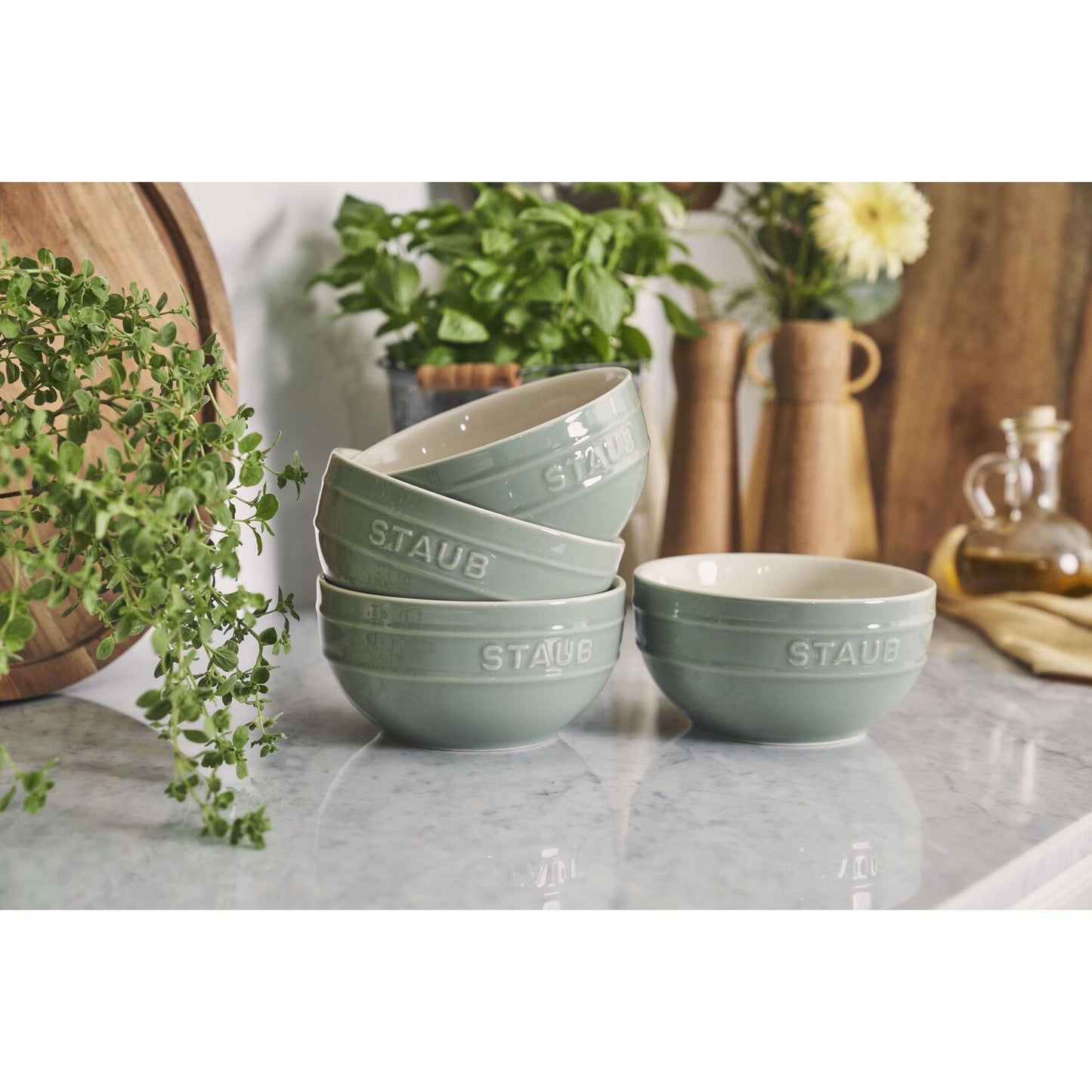 Keramikas bļodiņas 14cm STAUB Ceramique 0.7L, 4gab.