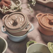 Mini kokotes STAUB Ceramique macaron 6gab. x 10 cm, 0.2L keramika