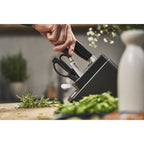 ZWILLING FOUR STAR nažu komplekts asināšanas blokā, 7 daļas, antracīts