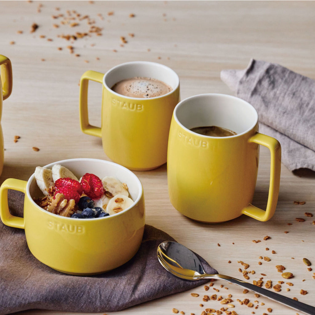 Keramikas krūze 475ml STAUB Ceramique, citronu dzeltena