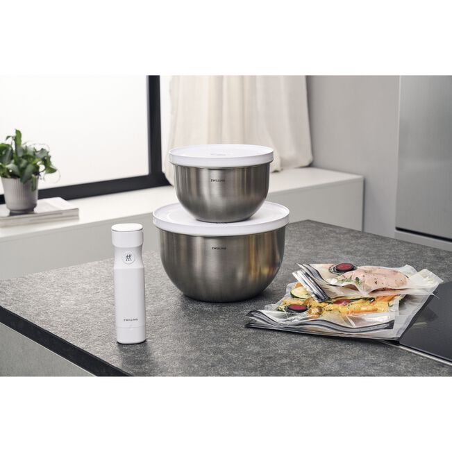 ZWILLING FRESH & SAVE BOWLS vakuuma sākuma komplekts M/L, 9 daļas