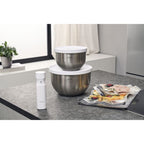 ZWILLING FRESH & SAVE BOWLS vakuuma sākuma komplekts M/L, 9 daļas