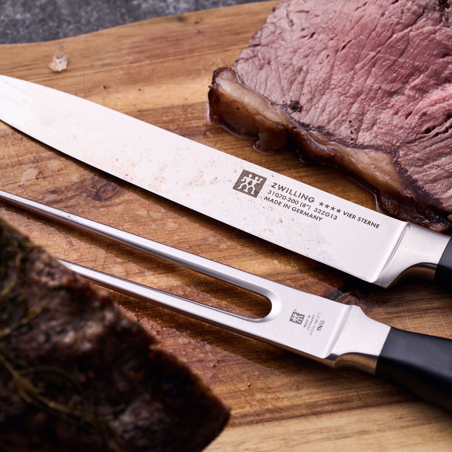 Gaļas dakšas un naža komplekts ZWILLING Four Star