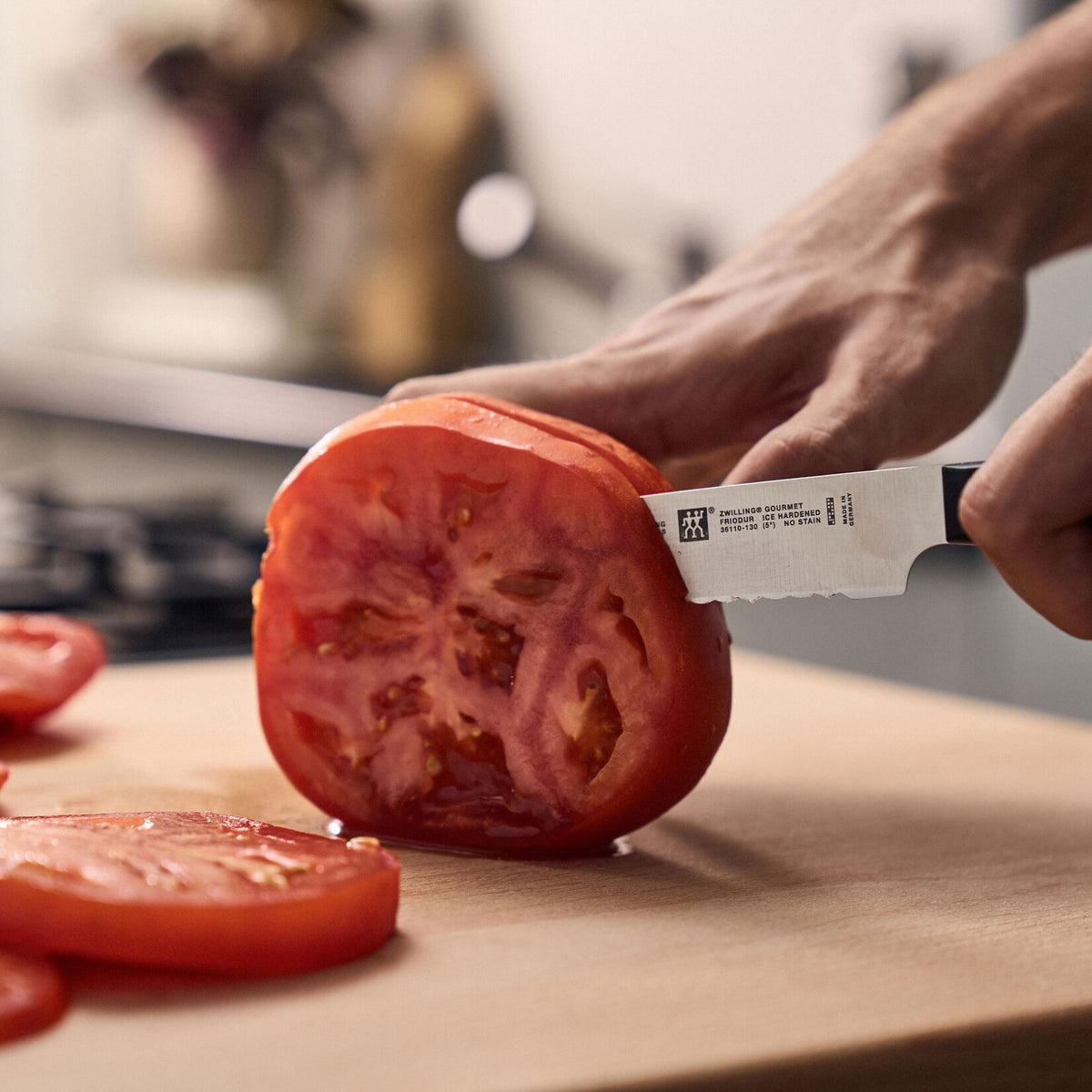 ZWILLING Gourmet universālais nazis ar zobainu asmeni 13 cm