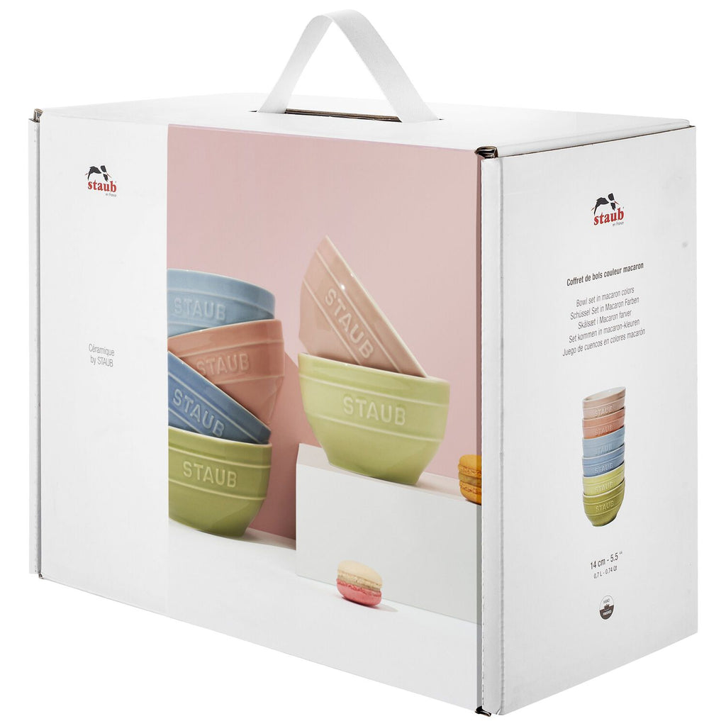 Keramikas bļodiņas 14cm STAUB Ceramique  0.7L, 6gab., krāsainas