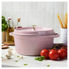 Emaljēts čuguna katls ar vāku 28cm Staub La Cocotte 6.7L