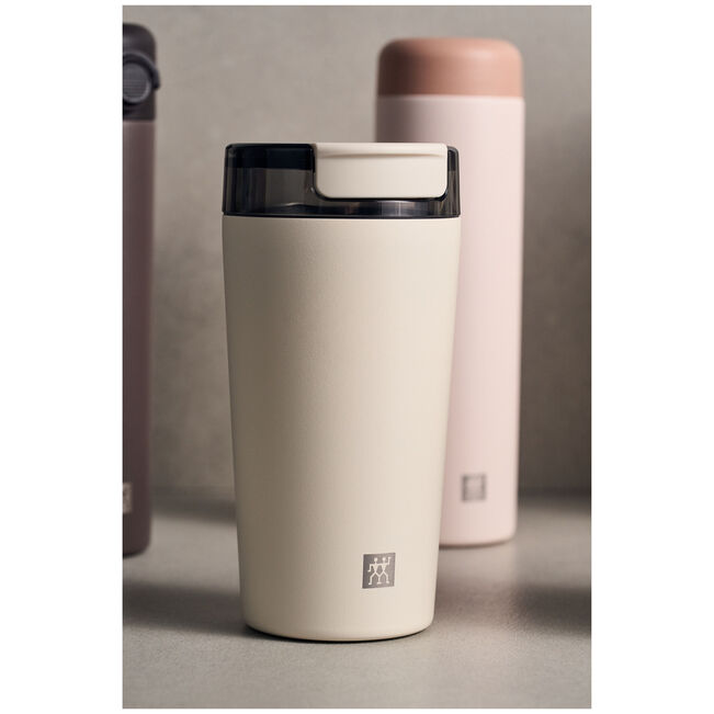 ZWILLING THERMO PLUS Coffee-to-Go termokrūze 480 ml krēmbalta