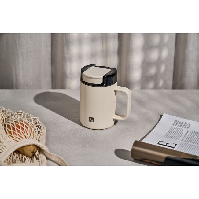 ZWILLING THERMO PLUS termokrūze 380 ml krēmbalta | Kafijas termokrūze