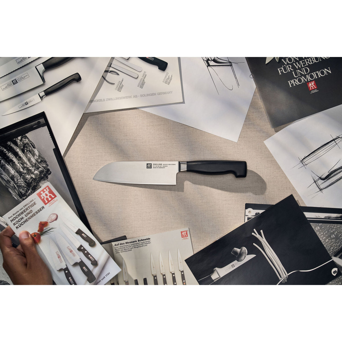 Zwilling Four Star santoku nazis 16cm