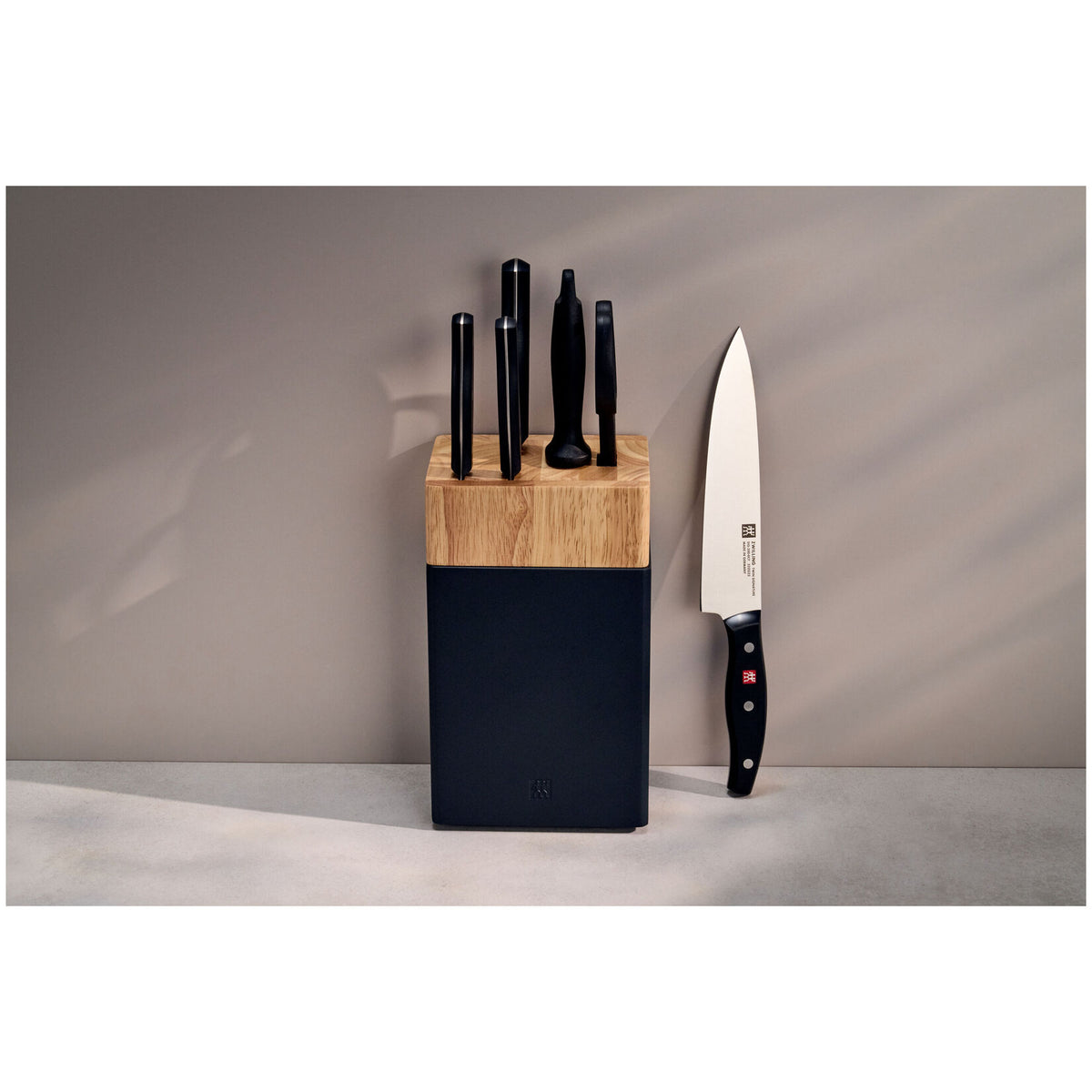 ZWILLING TWIN Signature nažu komplekts blokā, 7 daļas