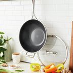 WOK panna ZWILLING Peak 30cm, ar vāku