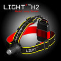 LED galvas lukturis LIGHT H2 XPE R2 200lm/9h/120m, 3XAAA