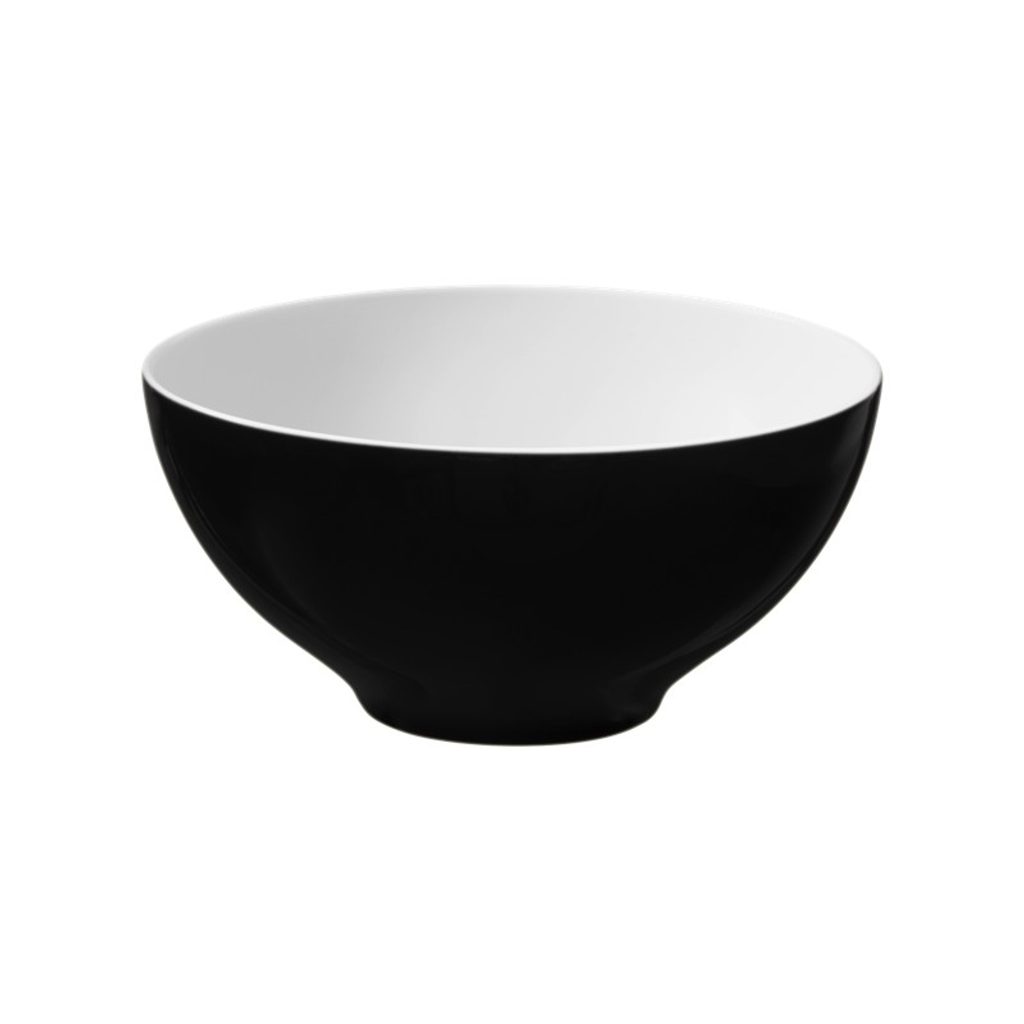 SELTMANN Life Fashion porcelāna bļoda 15,5cm Glamorous Black melna