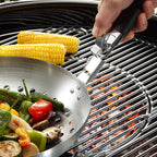 Grila wok panna ar noņemamu rokturi GEFU BBQ, 28cm