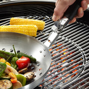 Grila wok panna ar noņemamu rokturi GEFU BBQ, 28cm