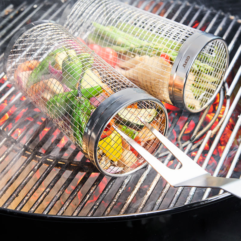 Grila grozs GEFU BBQ, cilindrisks 30cm