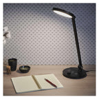 LED galda lampa EMOS CHARLES 7.6W 550lm IP20 3K/4K/6K melna
