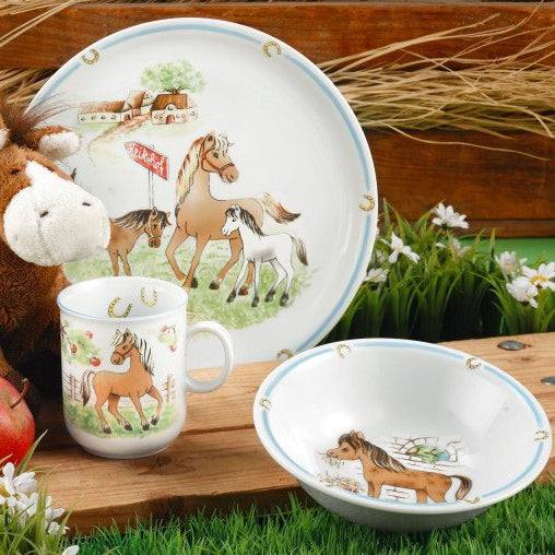 Compact bļoda Seltmann Weiden Mans ponijs 16cm porcelāna