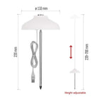 LED augu lampa ar taimeri, pilna spektra, 15 diodes, 5W 235lm EMOS