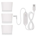 LED augu lampa ar taimeri un dimmeri, pilna spektra, 30 diodes 7W 300lm EMOS