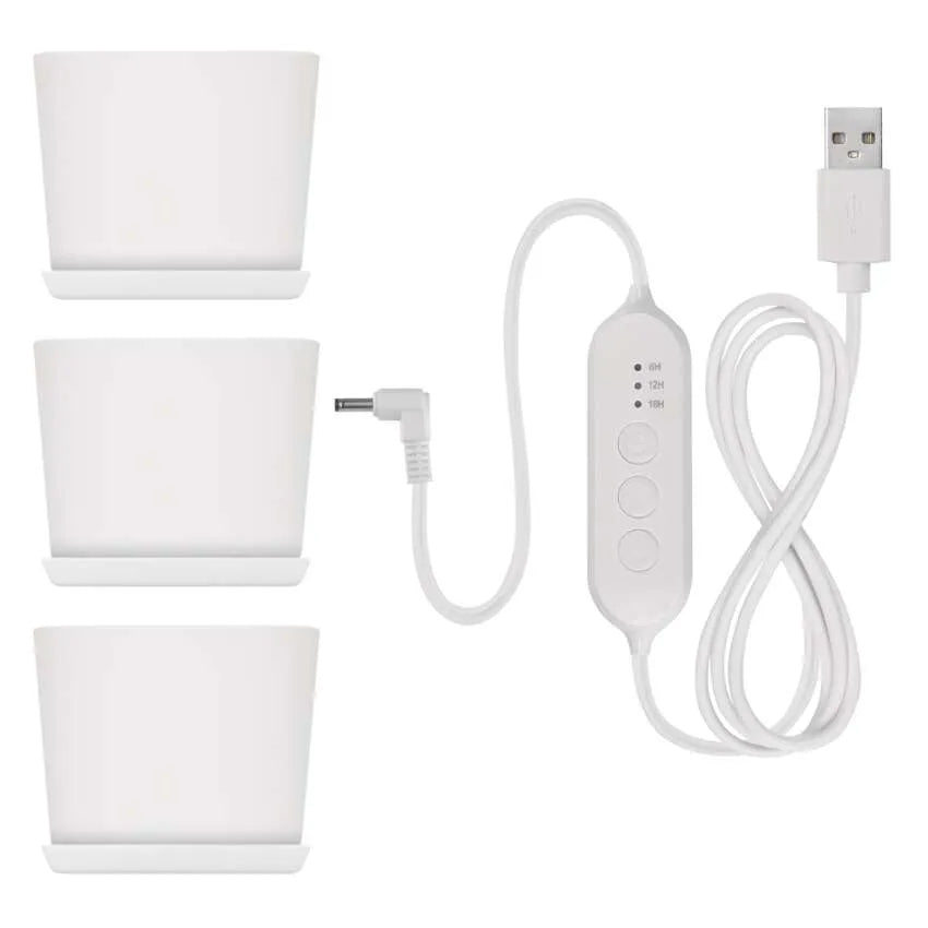 LED Plant Lamp with Timer and Dimmer, Full Spectrum, 30 Diodes 7W 300lm EMOS