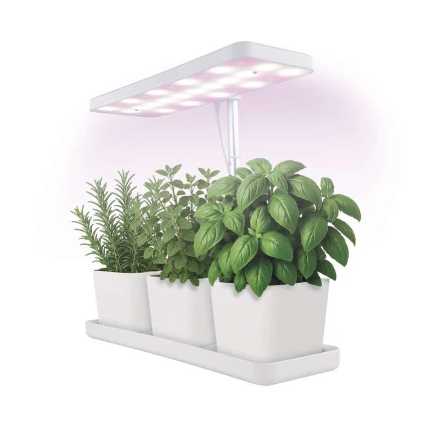 LED Plant Lamp with Timer and Dimmer, Full Spectrum, 30 Diodes 7W 300lm EMOS