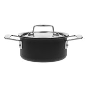 Nerūsējošā tērauda kalts 1.5L DEMEYERE Black 5 indukcijai 16cm
