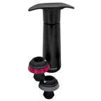 Vin Bouquet Wine Vacuum Pump with Click Indicator and Stoppers