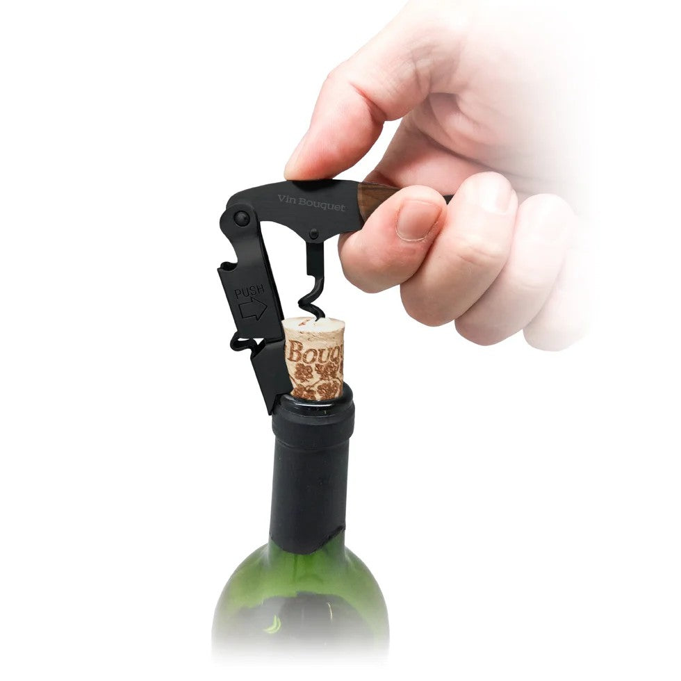 Vin Bouquet koka korķviļķis | Divpakāpju vīna attaisāmais