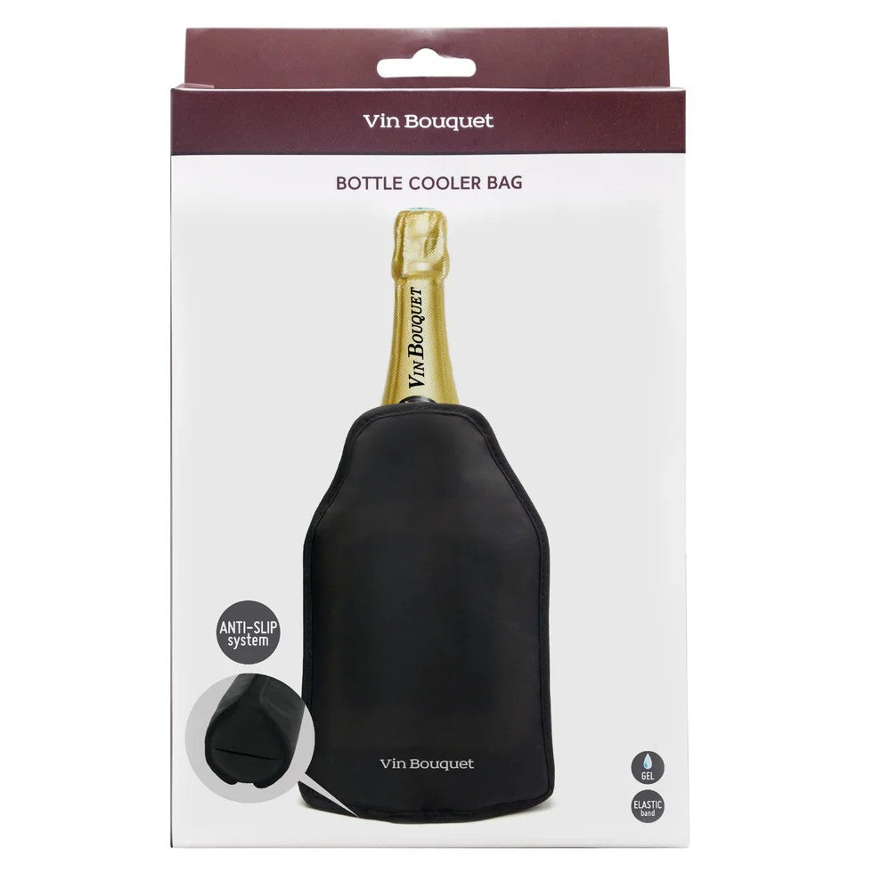 Vīns pudeles un šampanieša dzesētājs Vin Bouquet Pro Black